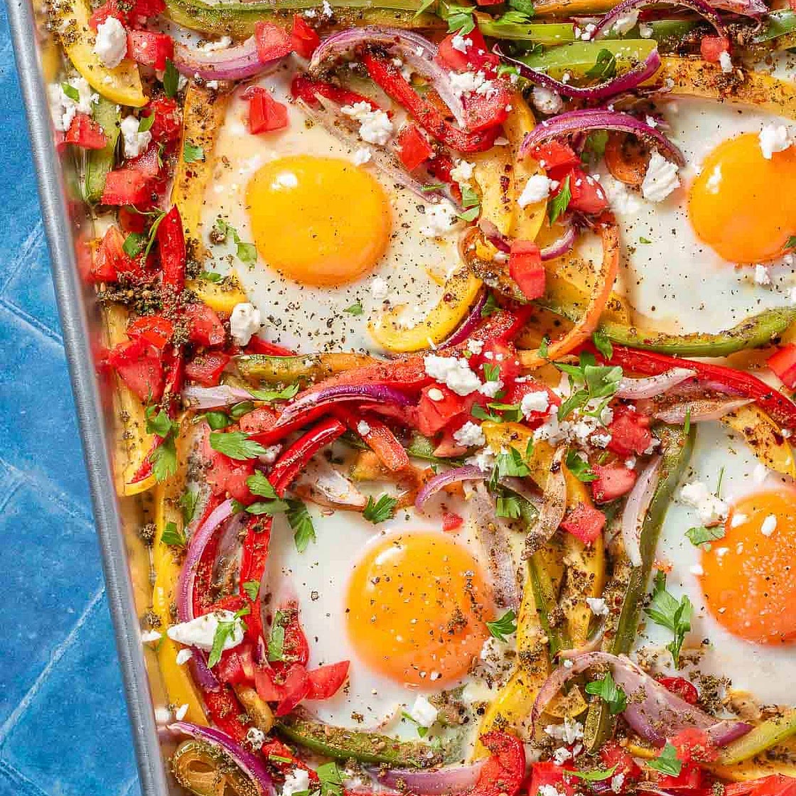 Sheet Pan Eggs and Veggies