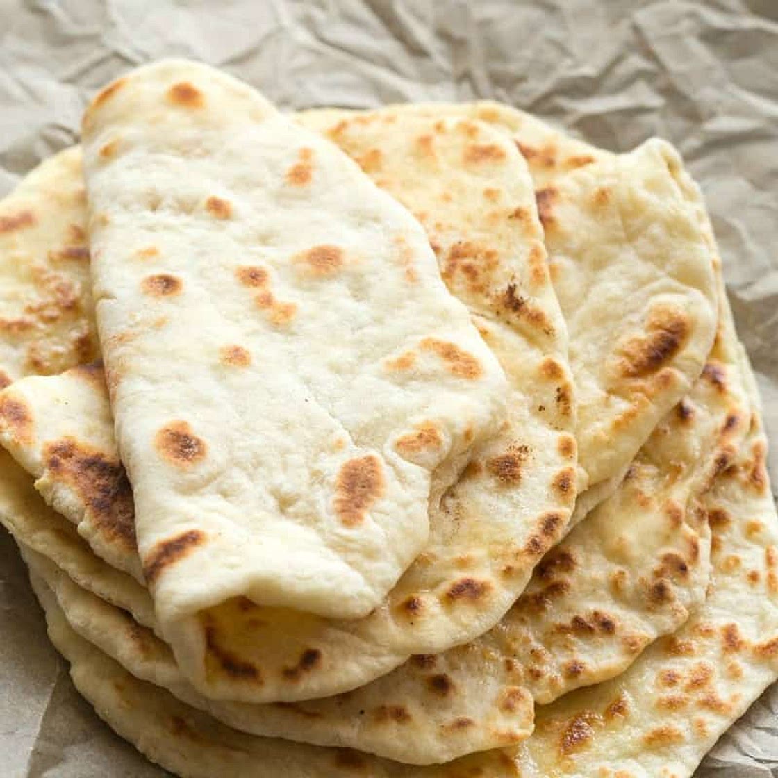 2 Ingredient Bread (Healthy Flatbread)