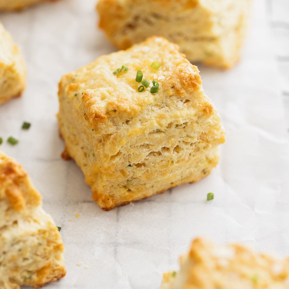 Cheddar Chive Scones