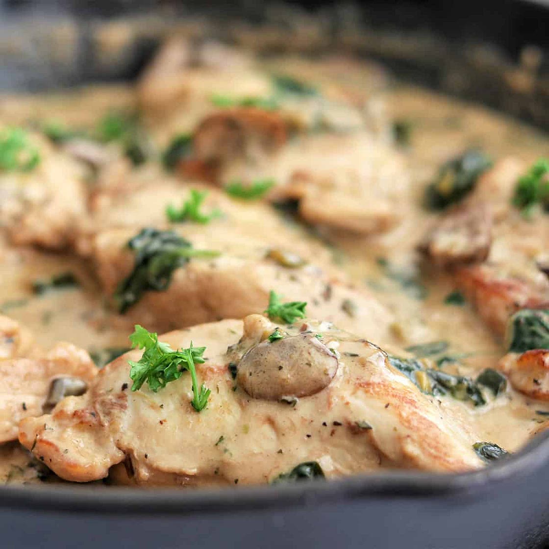 French Country Skillet Chicken Dinner