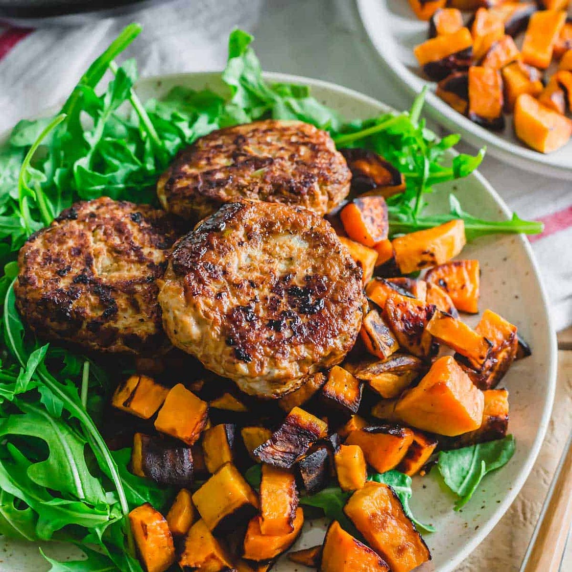 Homemade Ground Chicken Sausage Patties