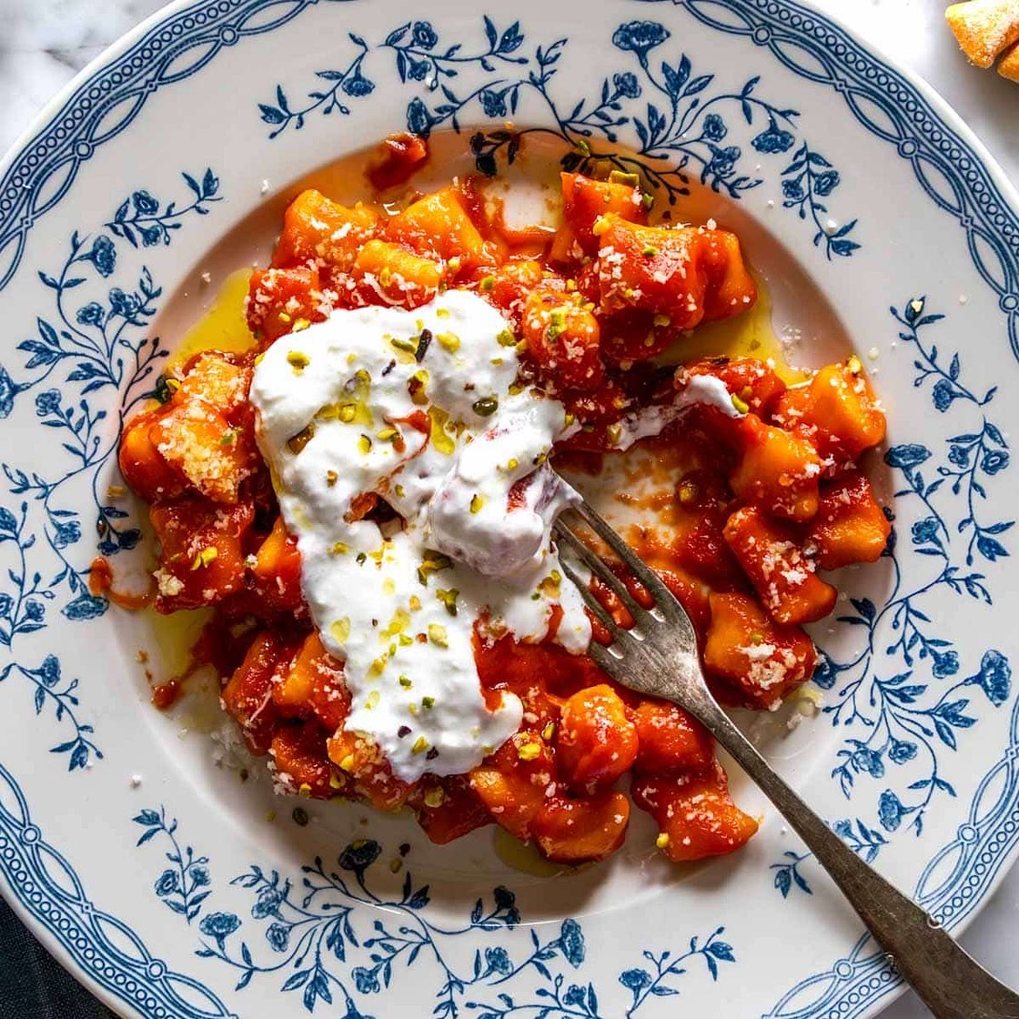 Sweet Potato Gnocchi