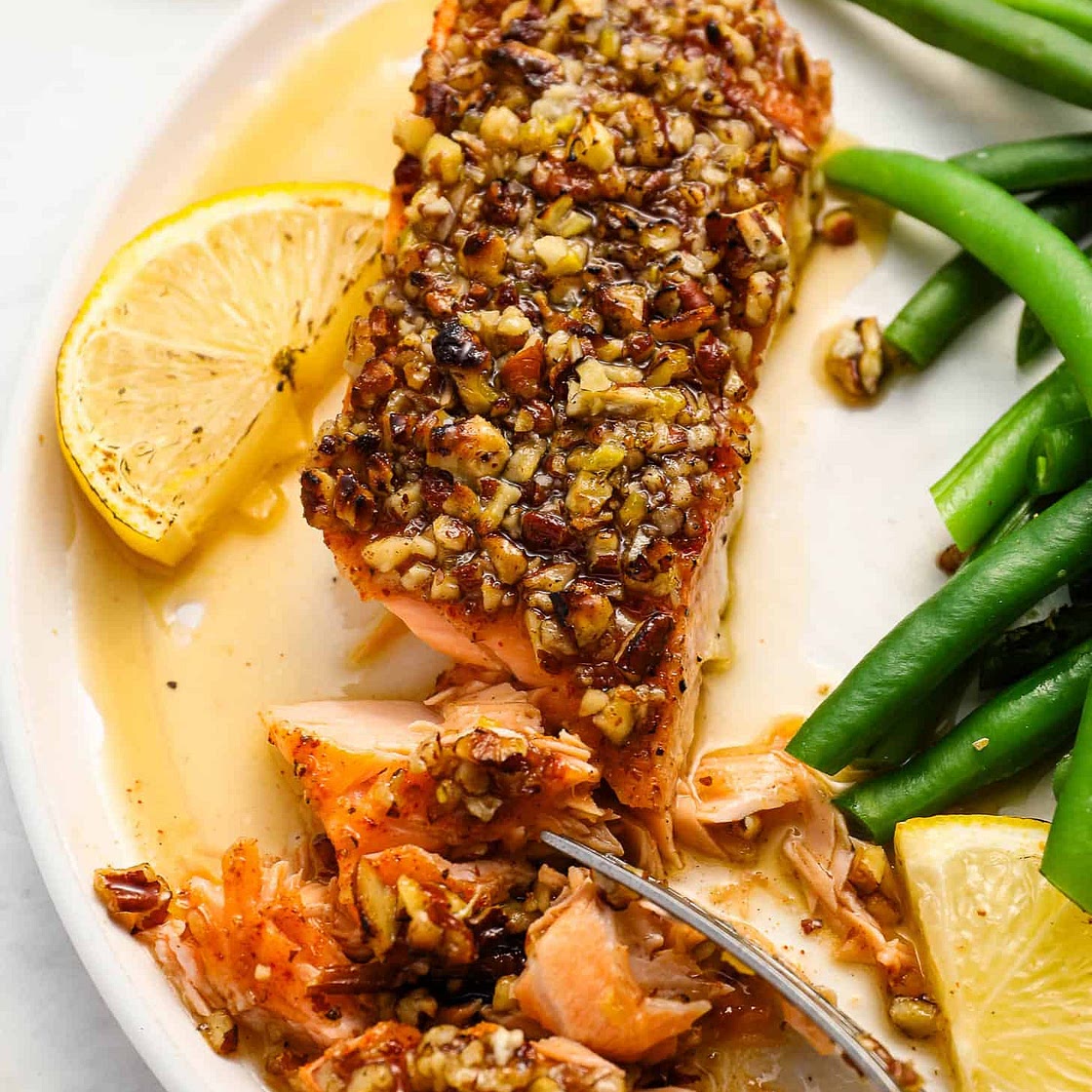 Pecan Crusted Salmon Recipe