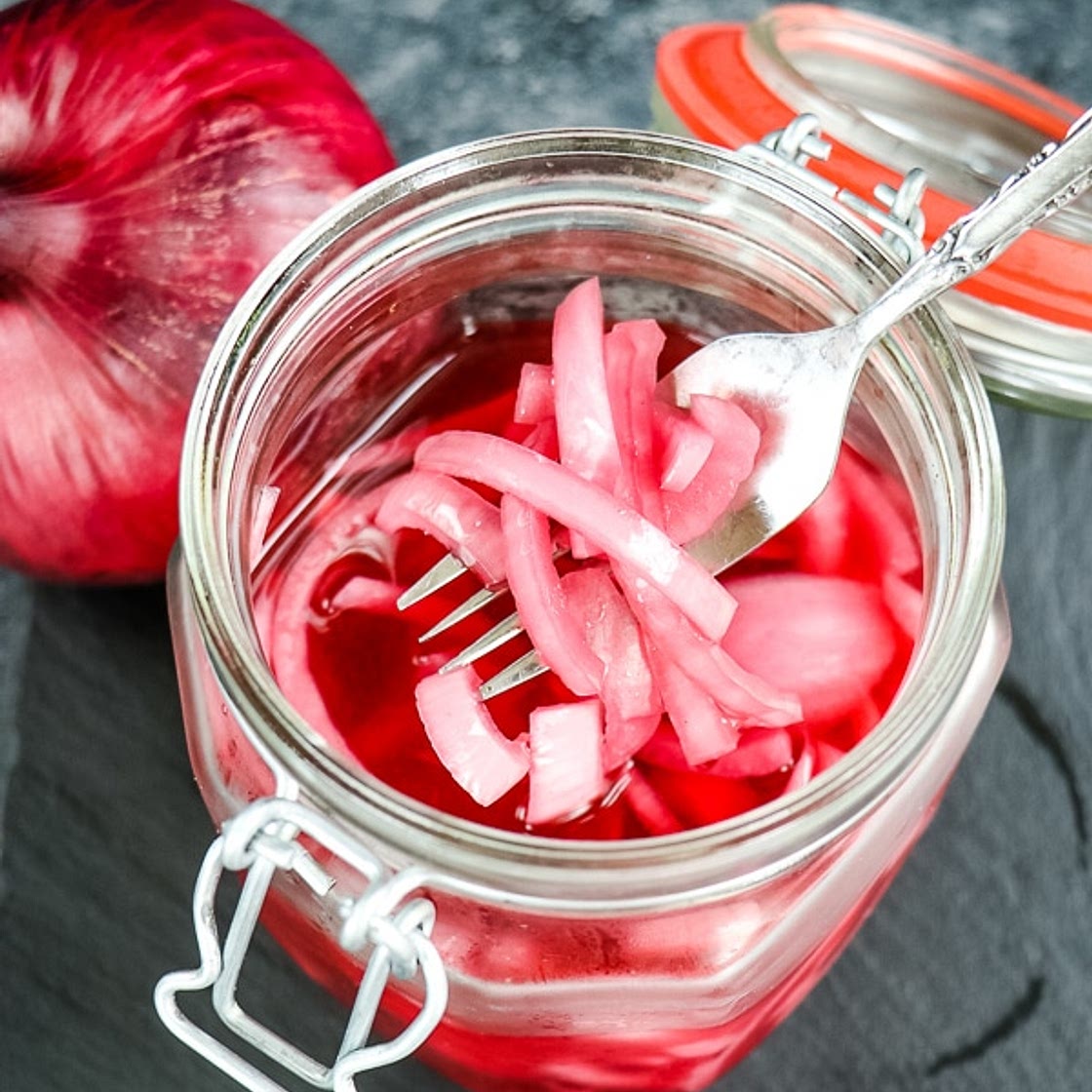 Quick Pickled Red Onions