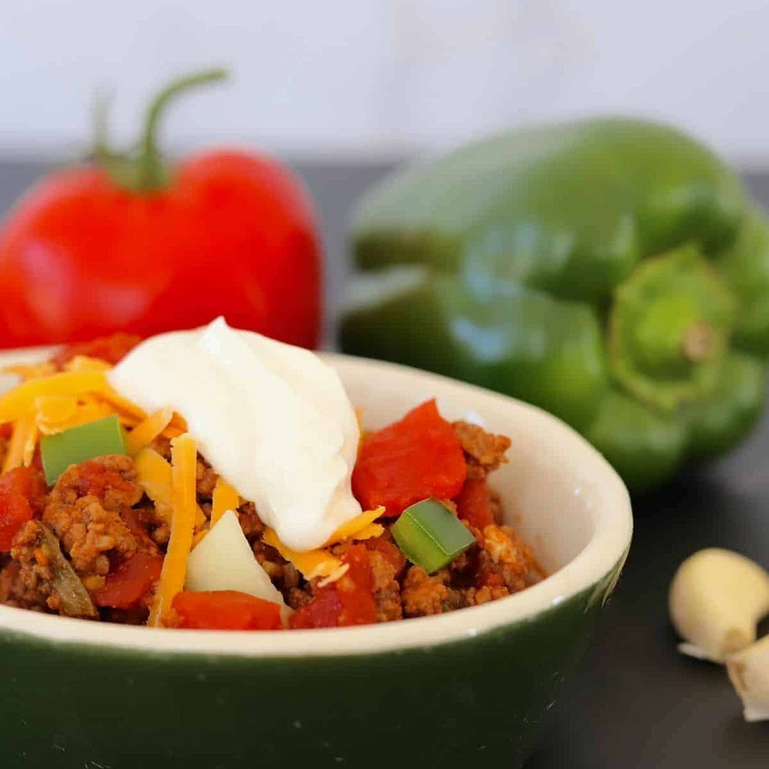 Low Carb No Beans Instant Pot Chili