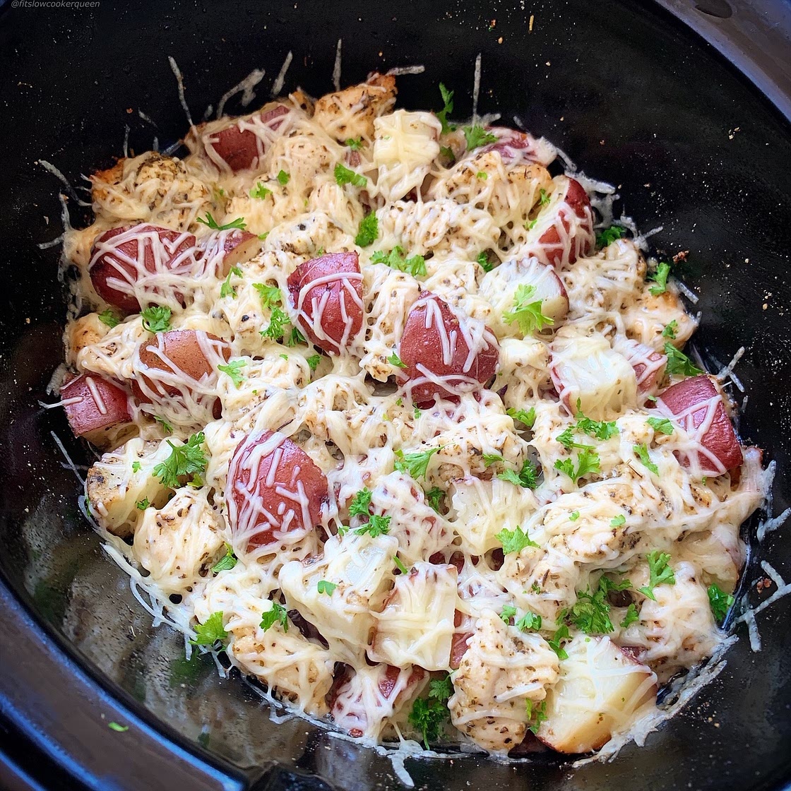 Garlic Parmesan Chicken & Potatoes