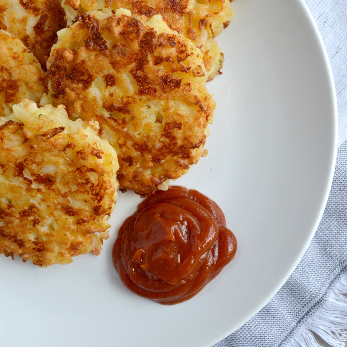 Cheesy Hash Brown Patties