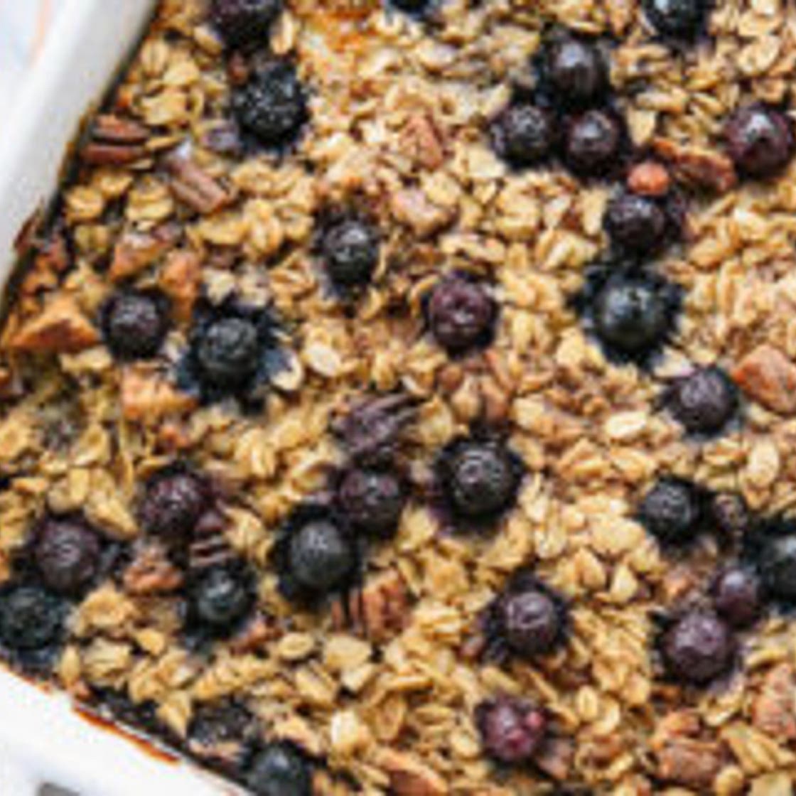Blueberry Baked Oatmeal