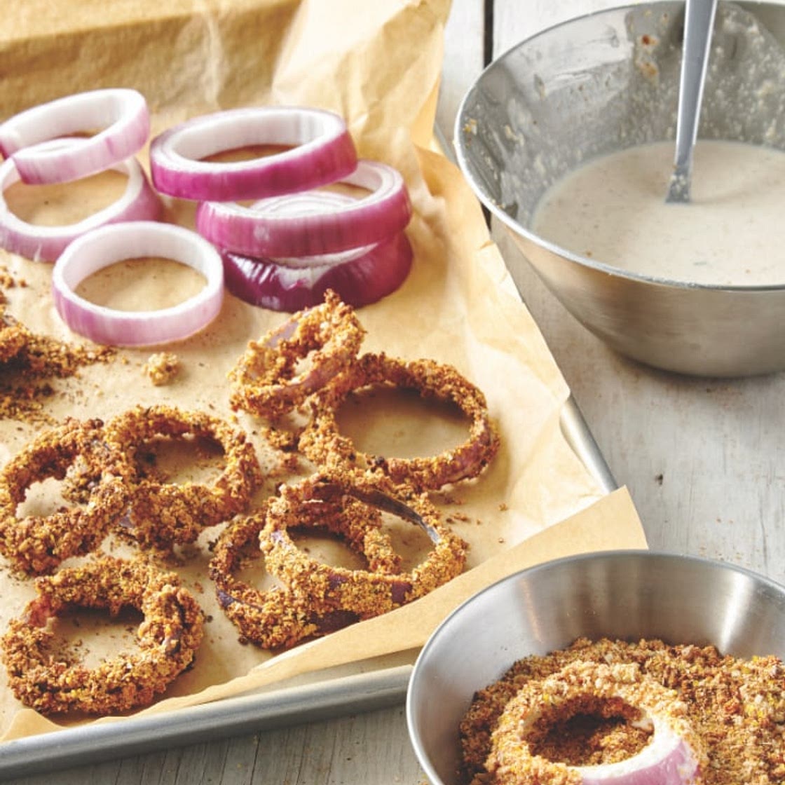 Crispy Baked Onion Rings