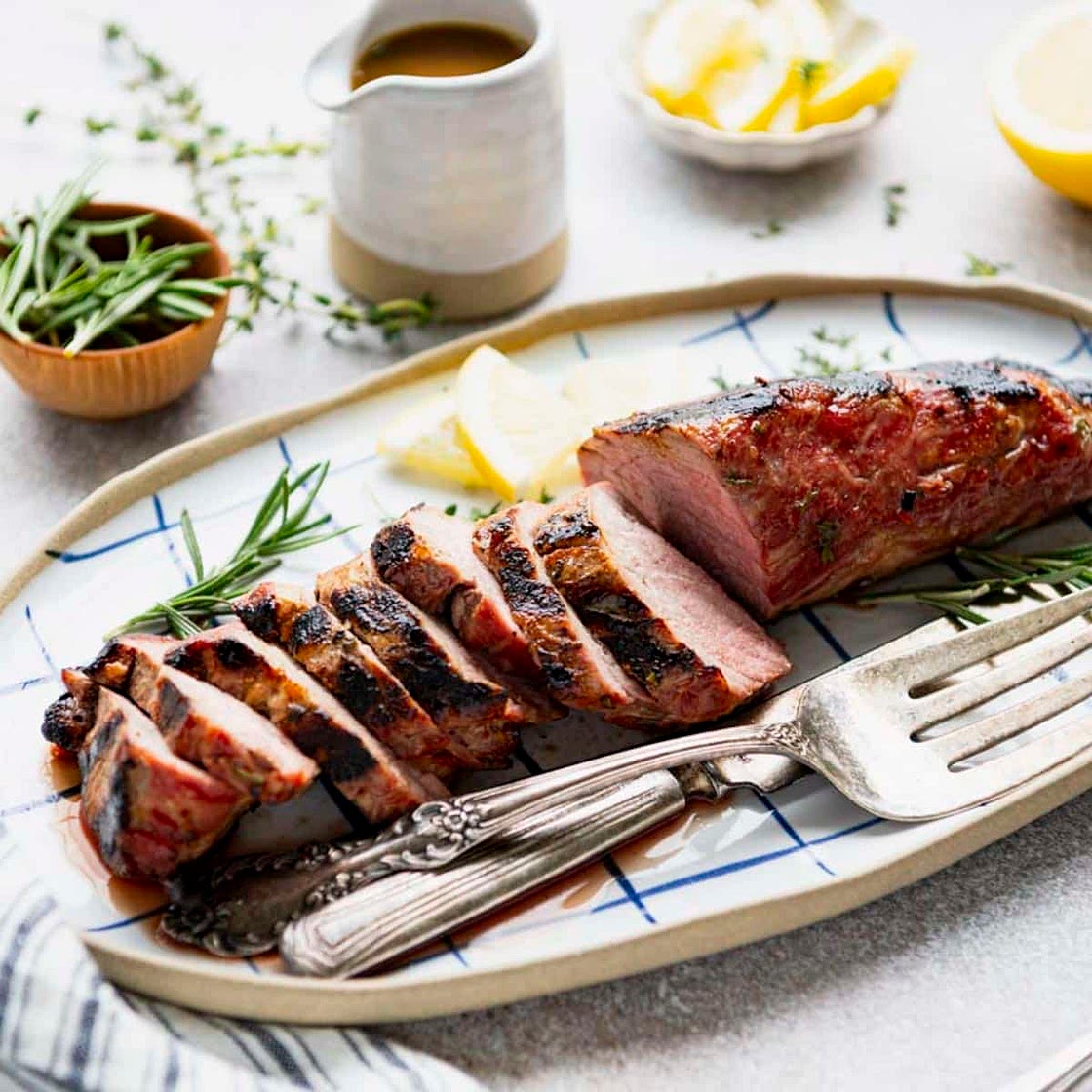 Honey Garlic Dijon Pork Tenderloin Marinade