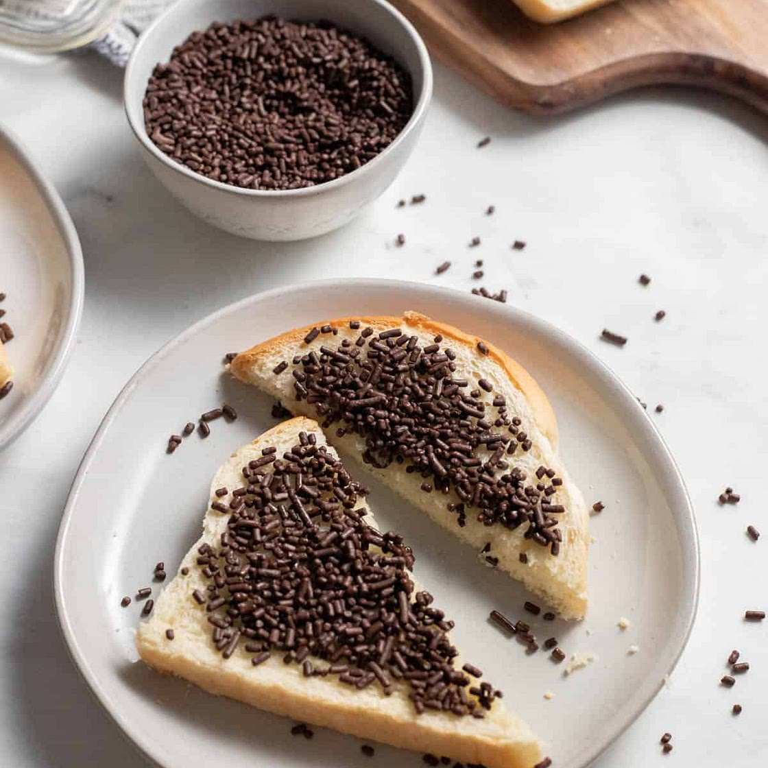 Dutch Hagelslag (Sprinkle Bread)