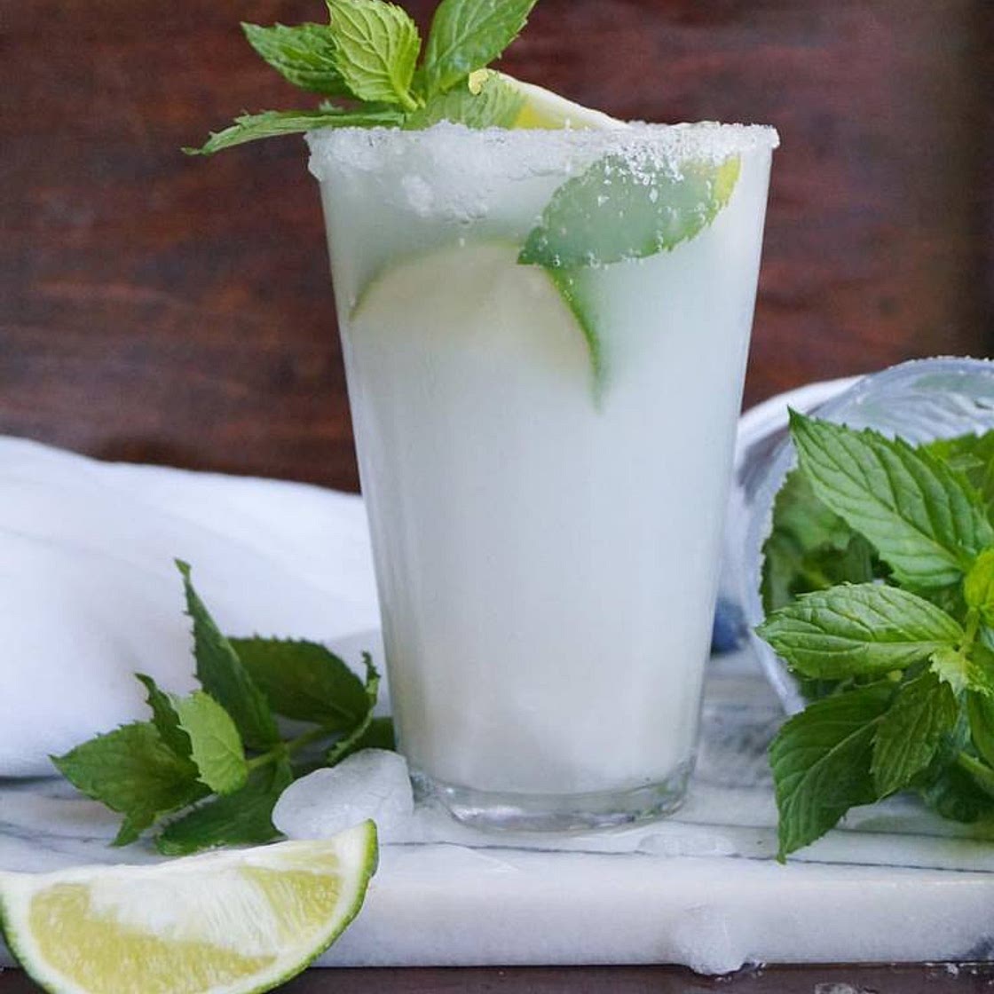 Coconut Mojito Mocktail
