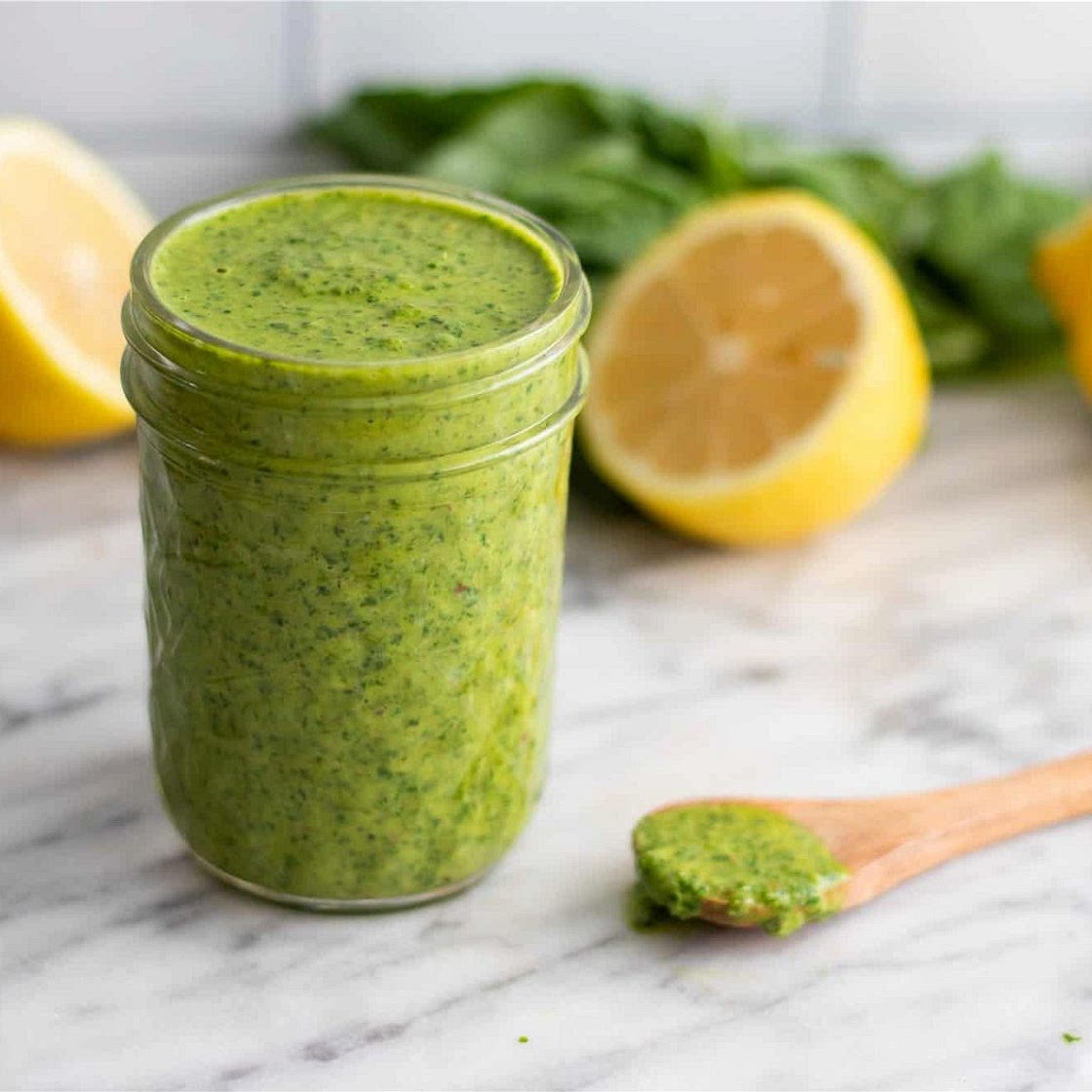 Vegan Pesto Dressing