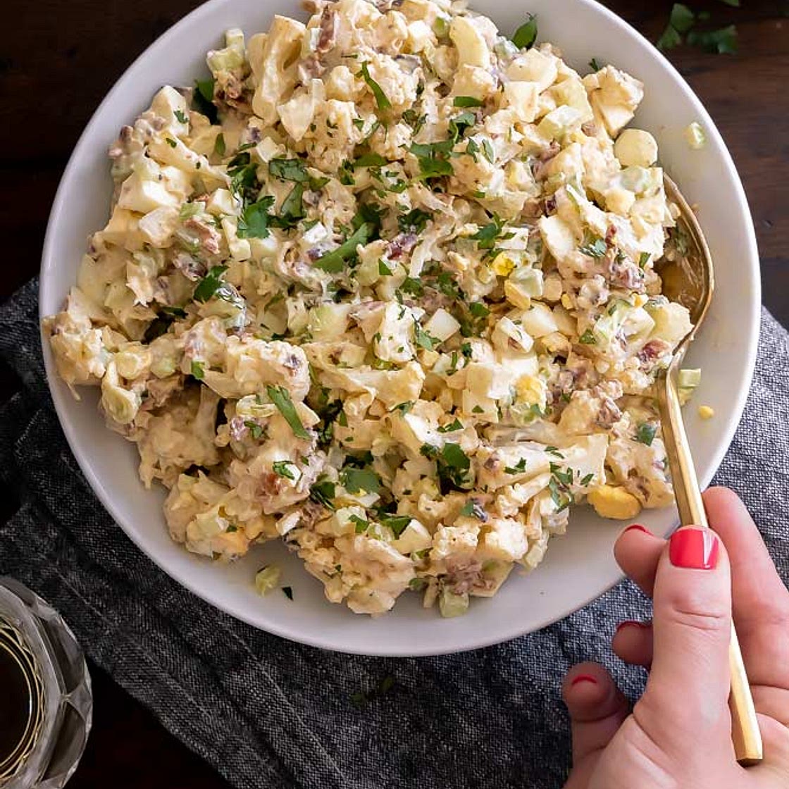 Cauliflower Potato Salad