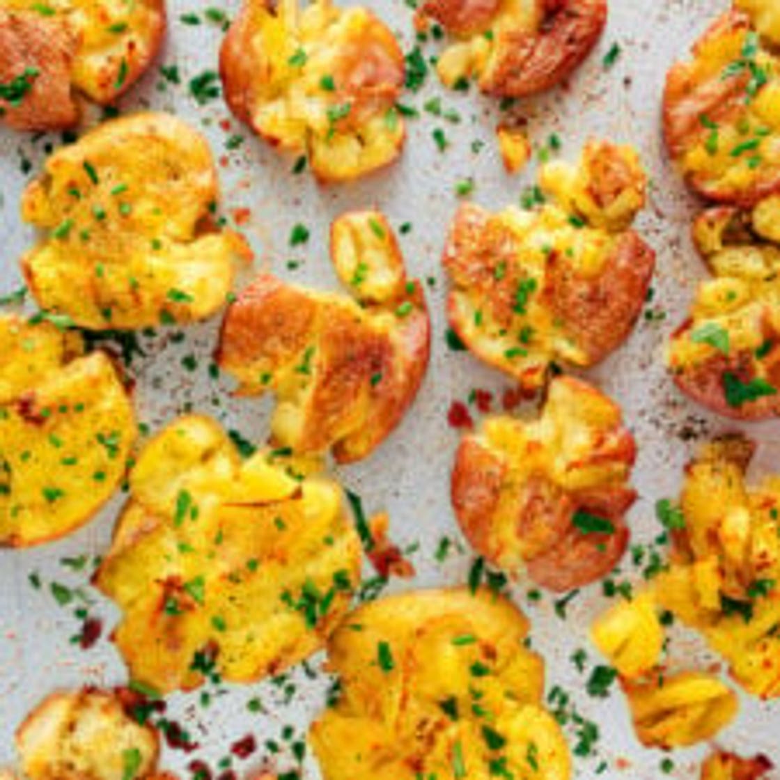 Crispy Smashed Potatoes