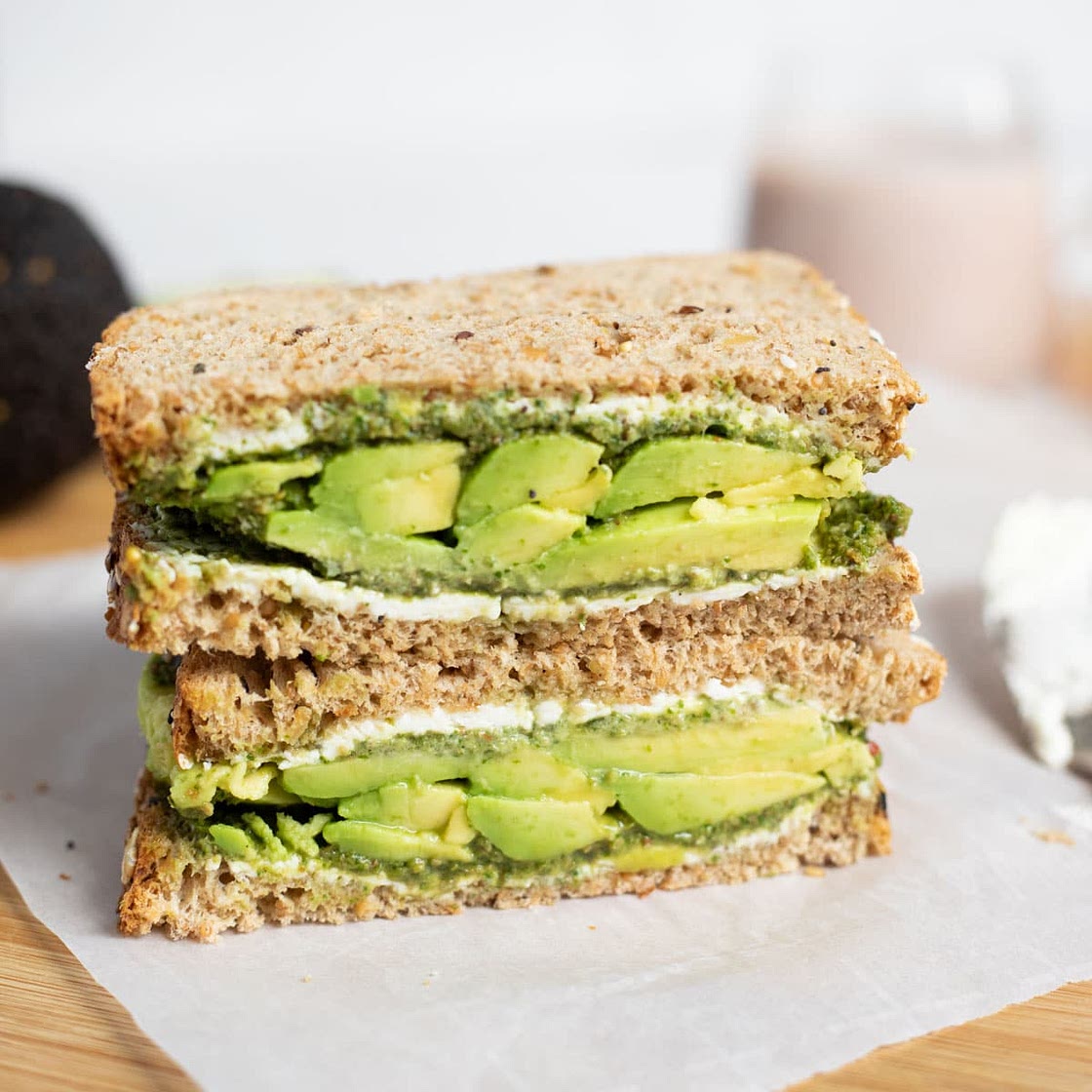 Avocado Chutney Sandwich