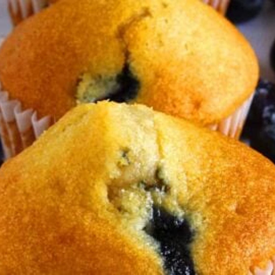 Vegan Blueberry Muffins