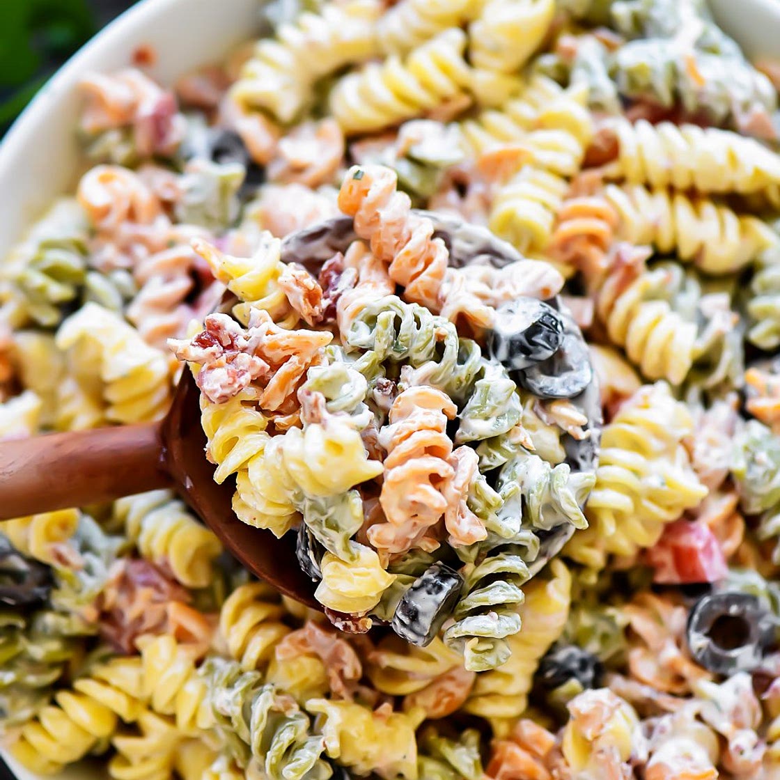 Bacon Ranch Pasta Salad
