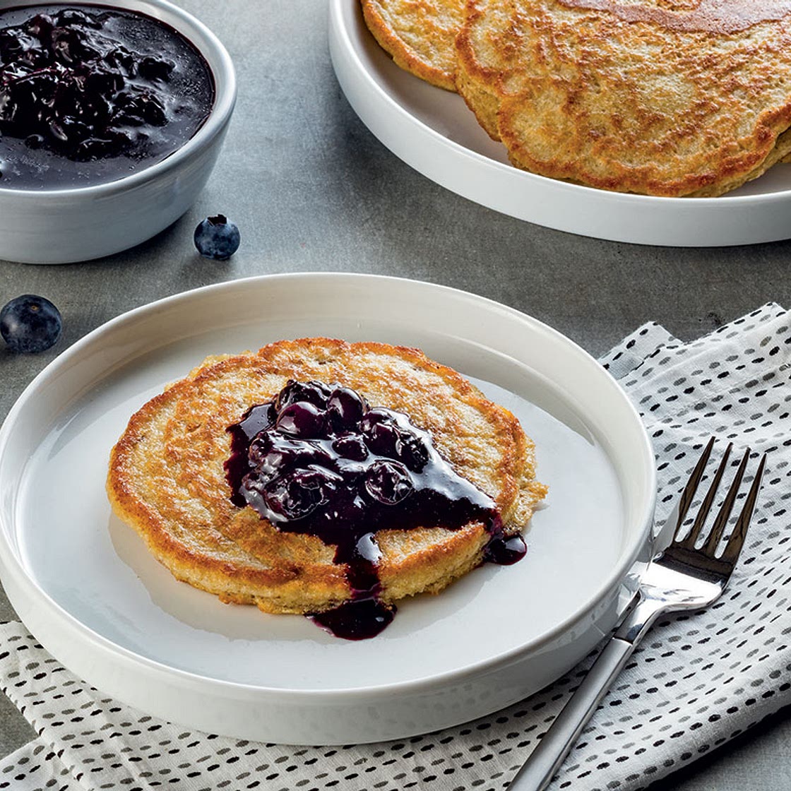 Oatmeal Pecan Pancakes