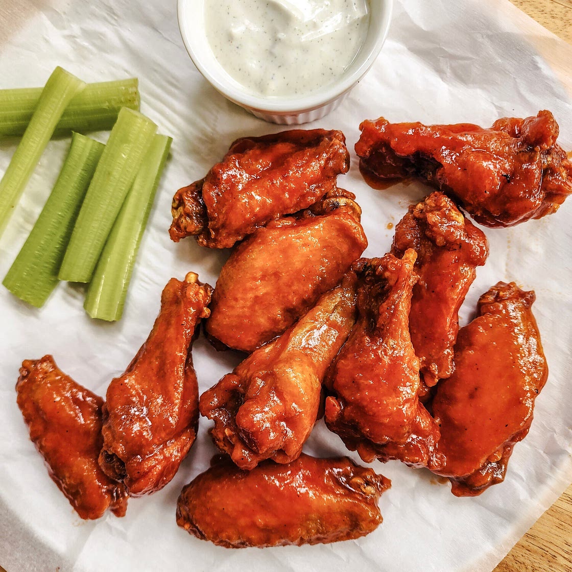 Carolina Red Sauce Hot Wings