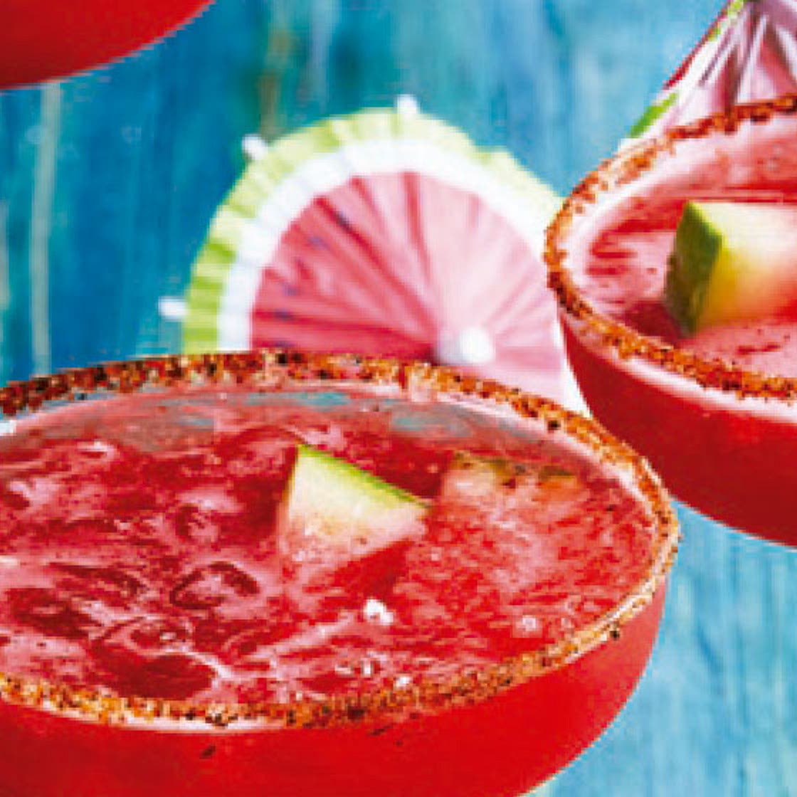 Drink de sandía con vodka