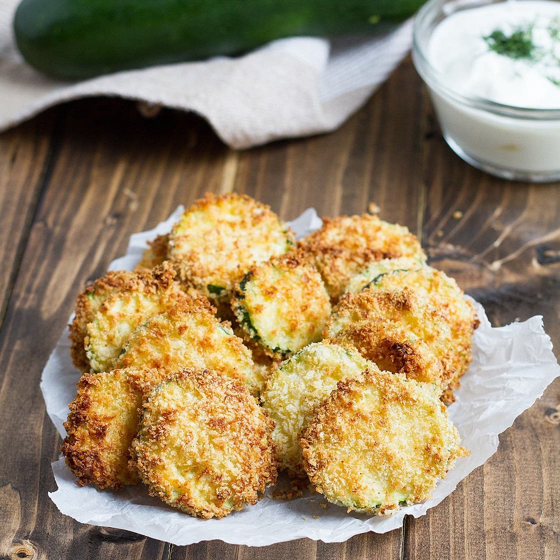 Air Fryer Zucchini Chips