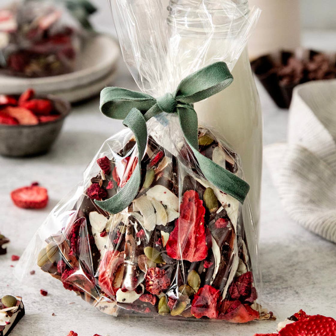 Fruit and Nut Chocolate Bark