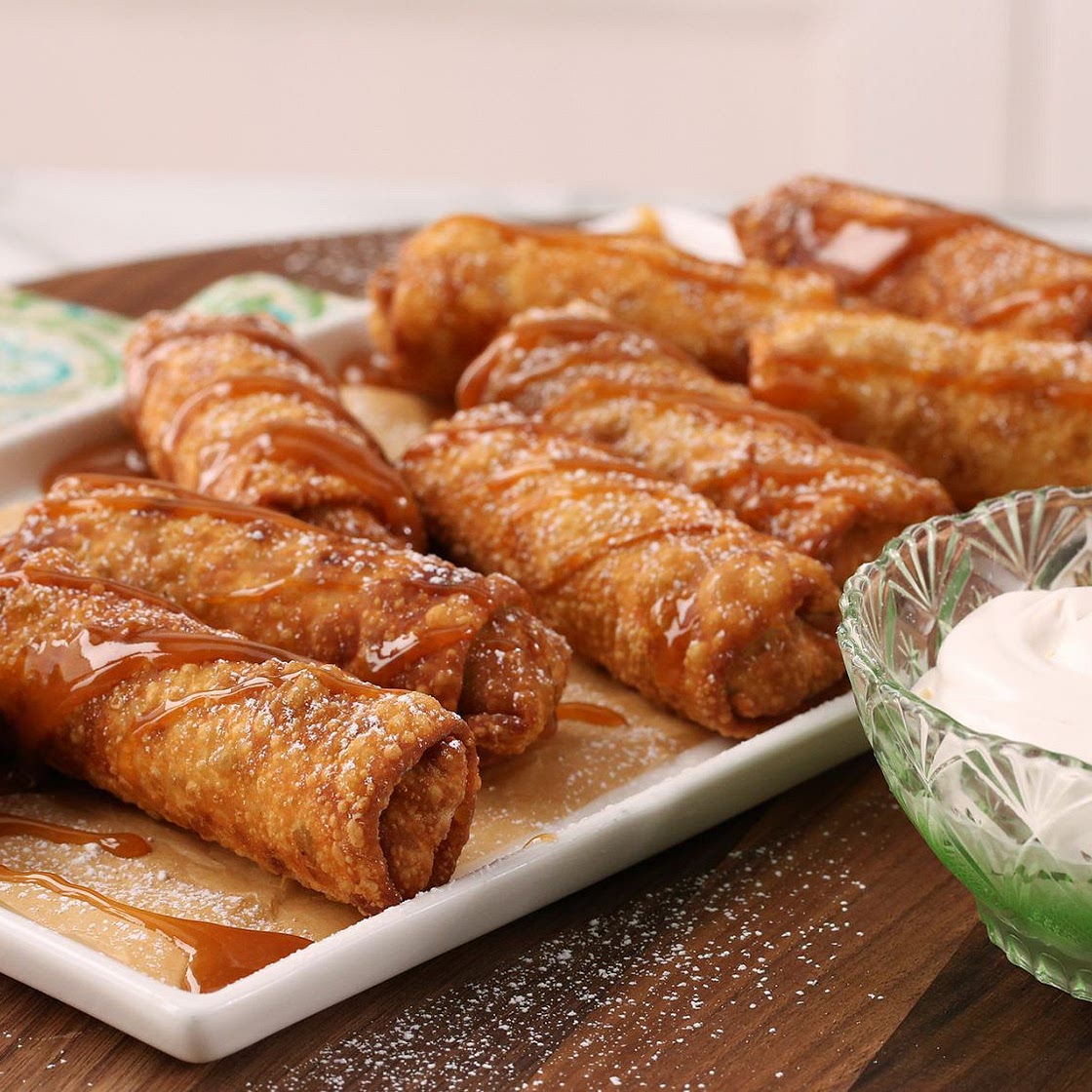 Apple Pie Egg Rolls