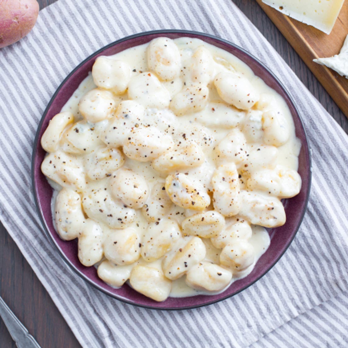 Gnocchi ai 4 formaggi