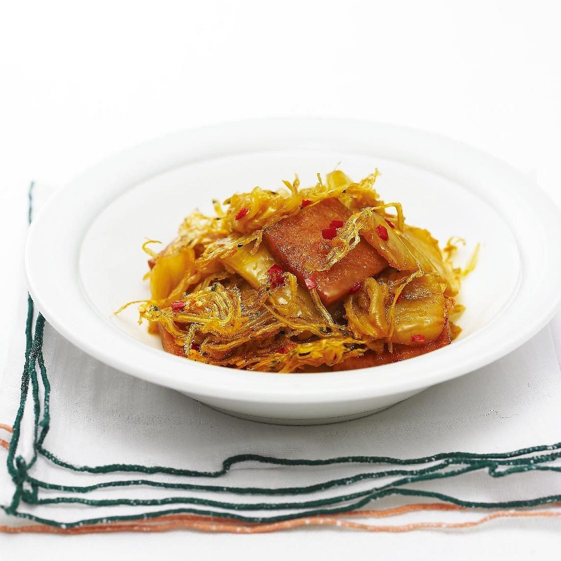 김치햄뱅어포조림 만드는 법