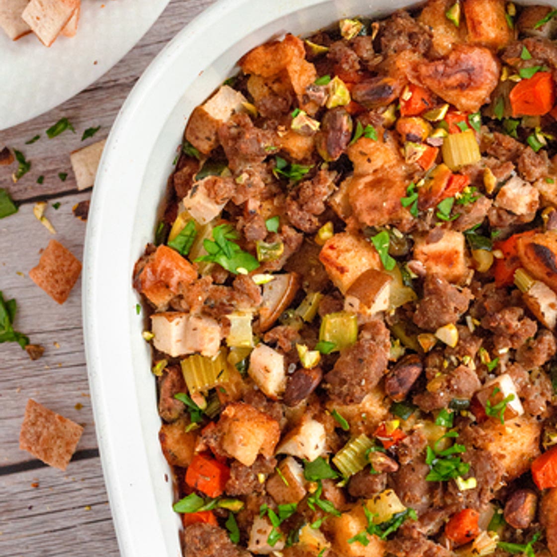 Chicken Sausage Stuffing