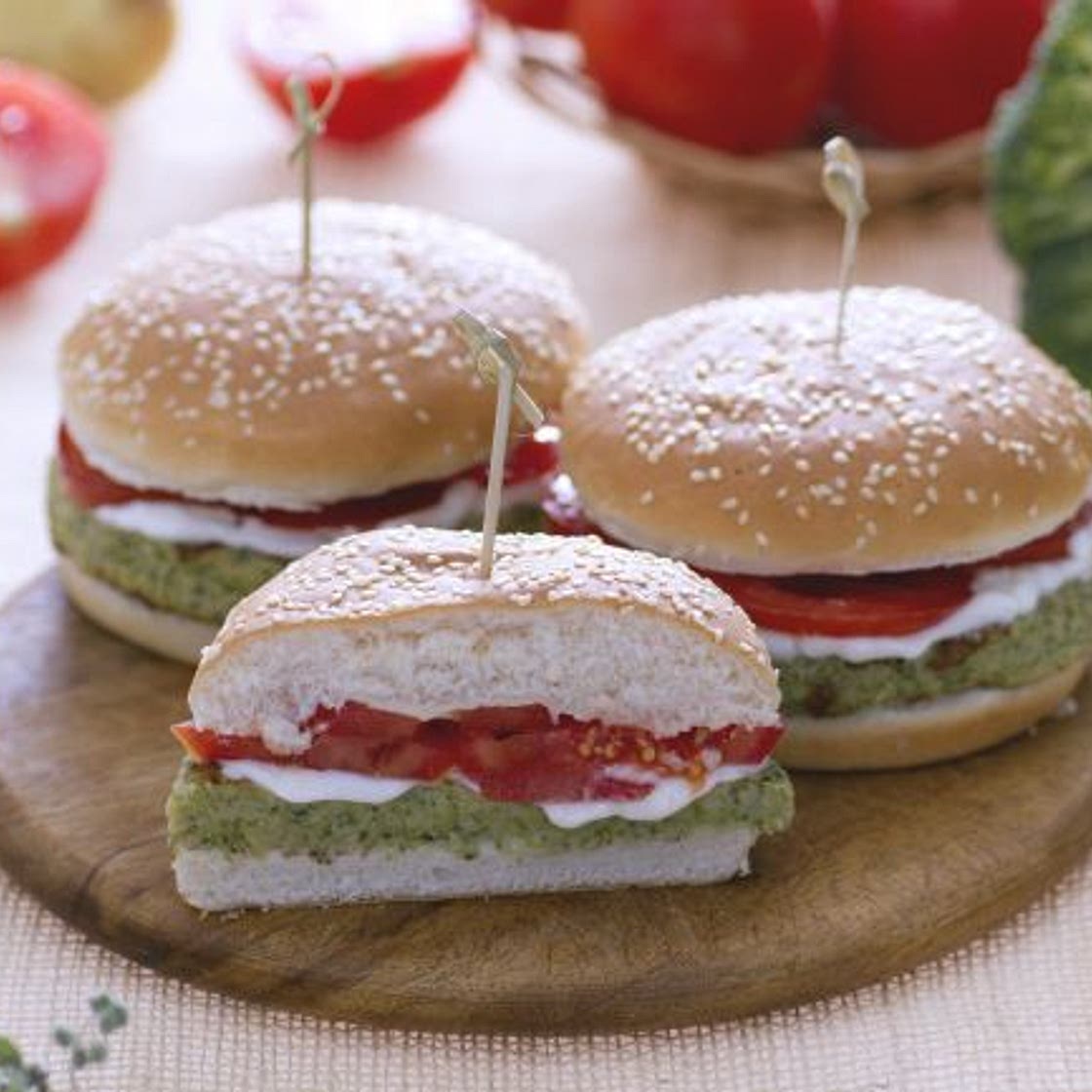 Burger di broccoli