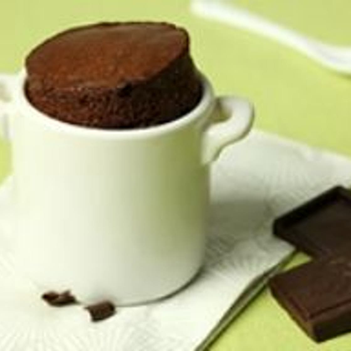 Soufflé au chocolat simple