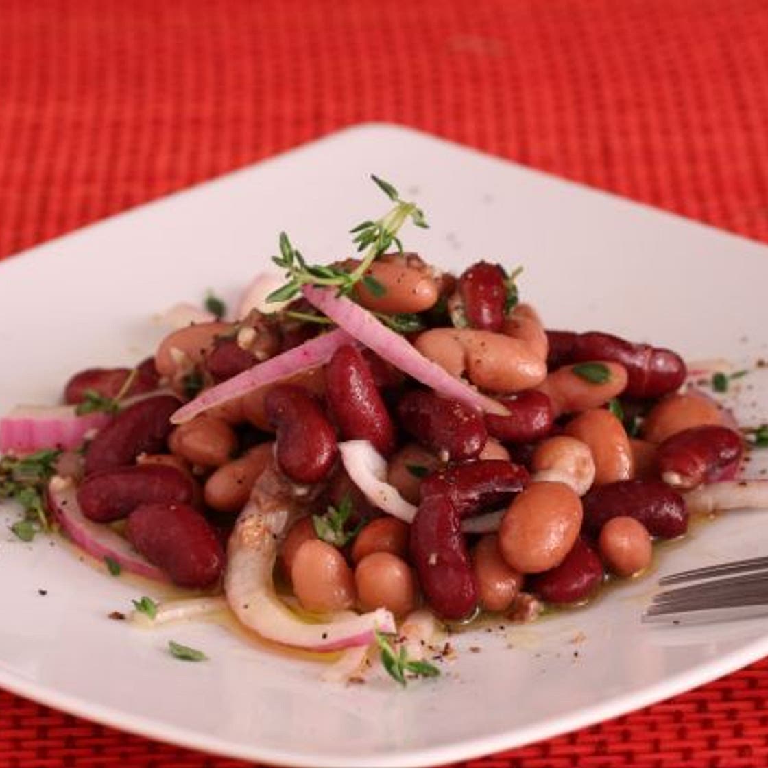 Insalata di fagioli alla romana