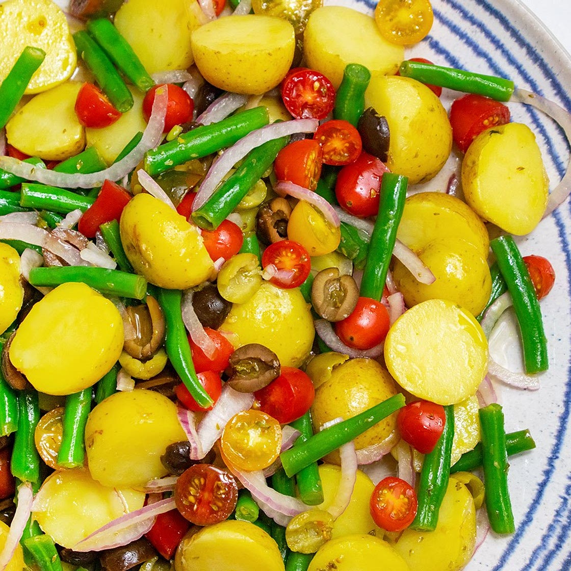 Sicilian Potato Salad (Insalata Vastasa)