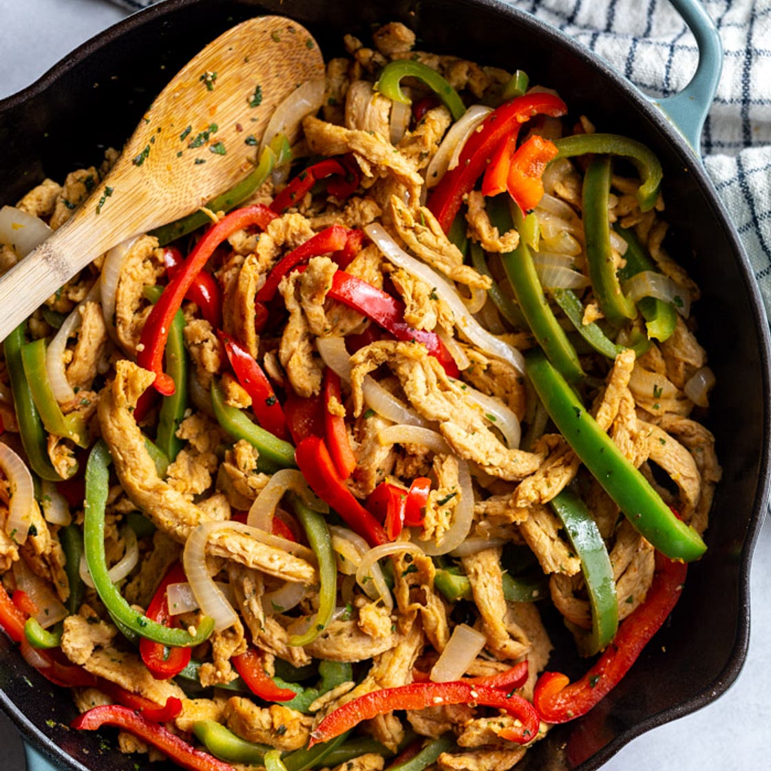 Soy Curls Fajitas