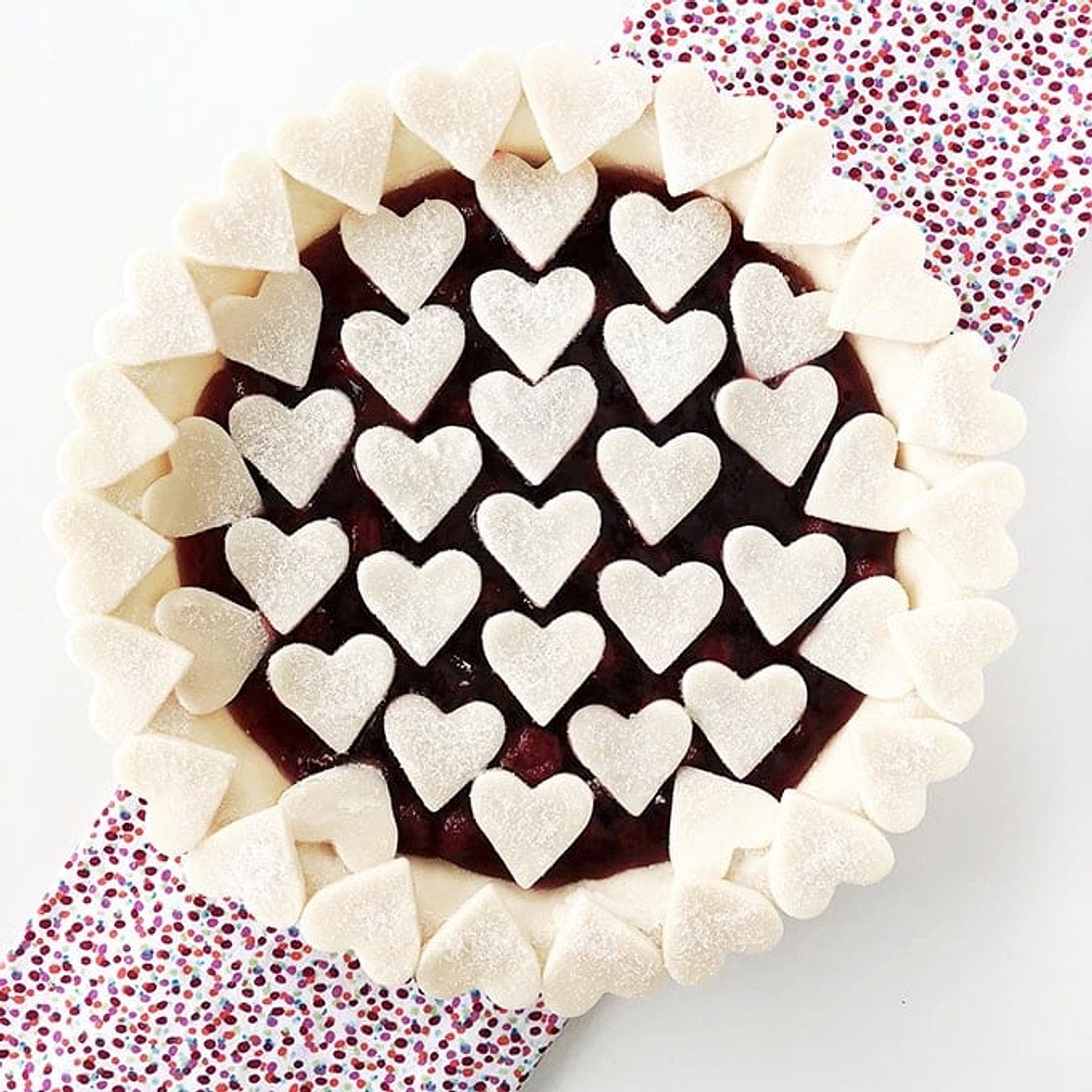 Valentine's Day Cherry Pie Recipe