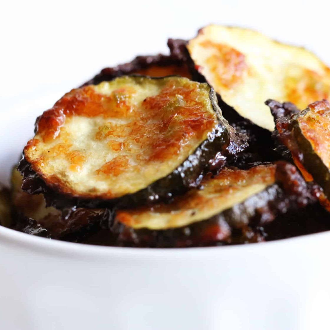 Parmesan Jalapeño Zucchini Chips