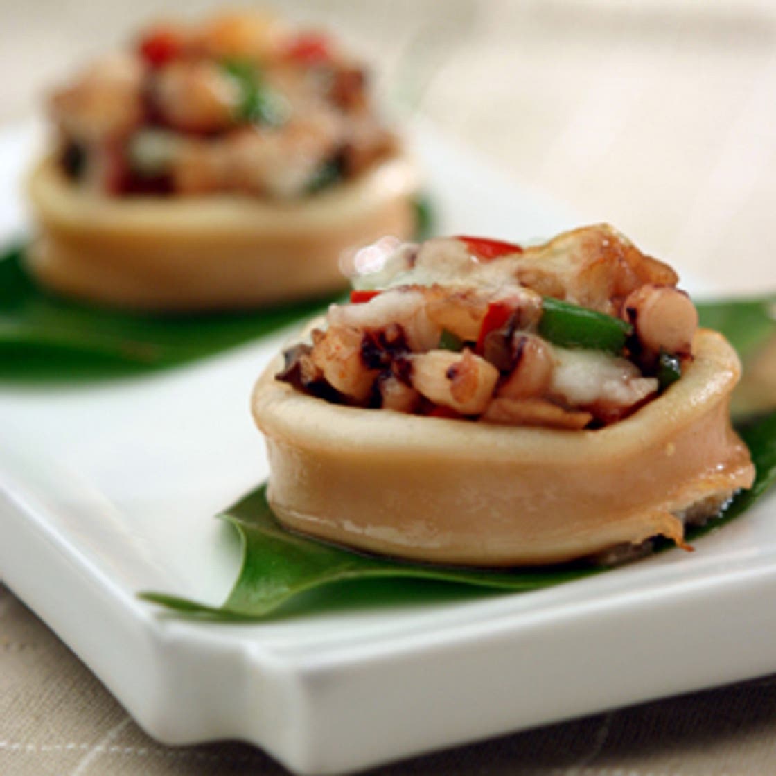 오징어피자스테이크