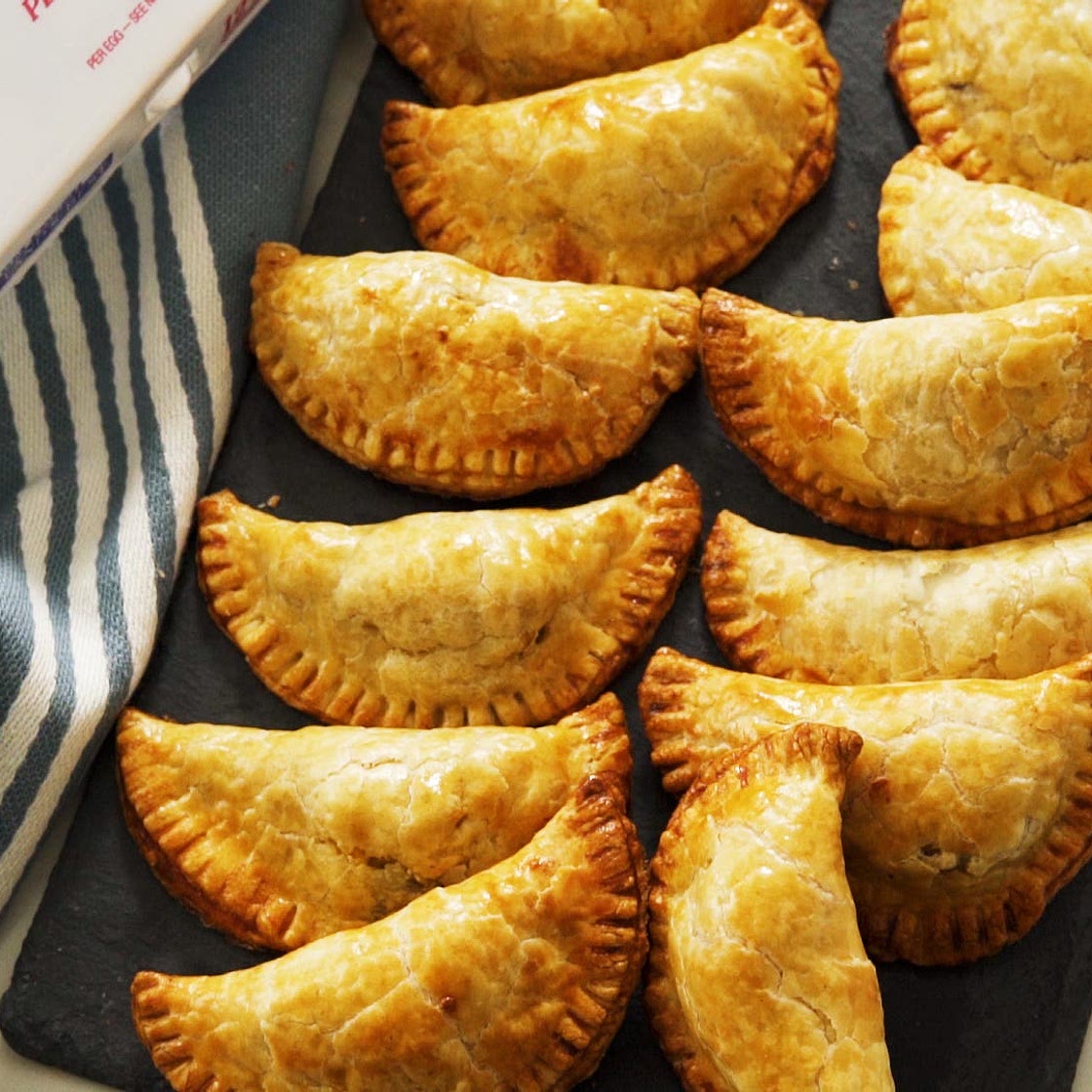 Egg and Sausage Empanadas