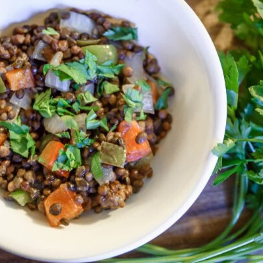 5-Minute Vegan Lentil Salad