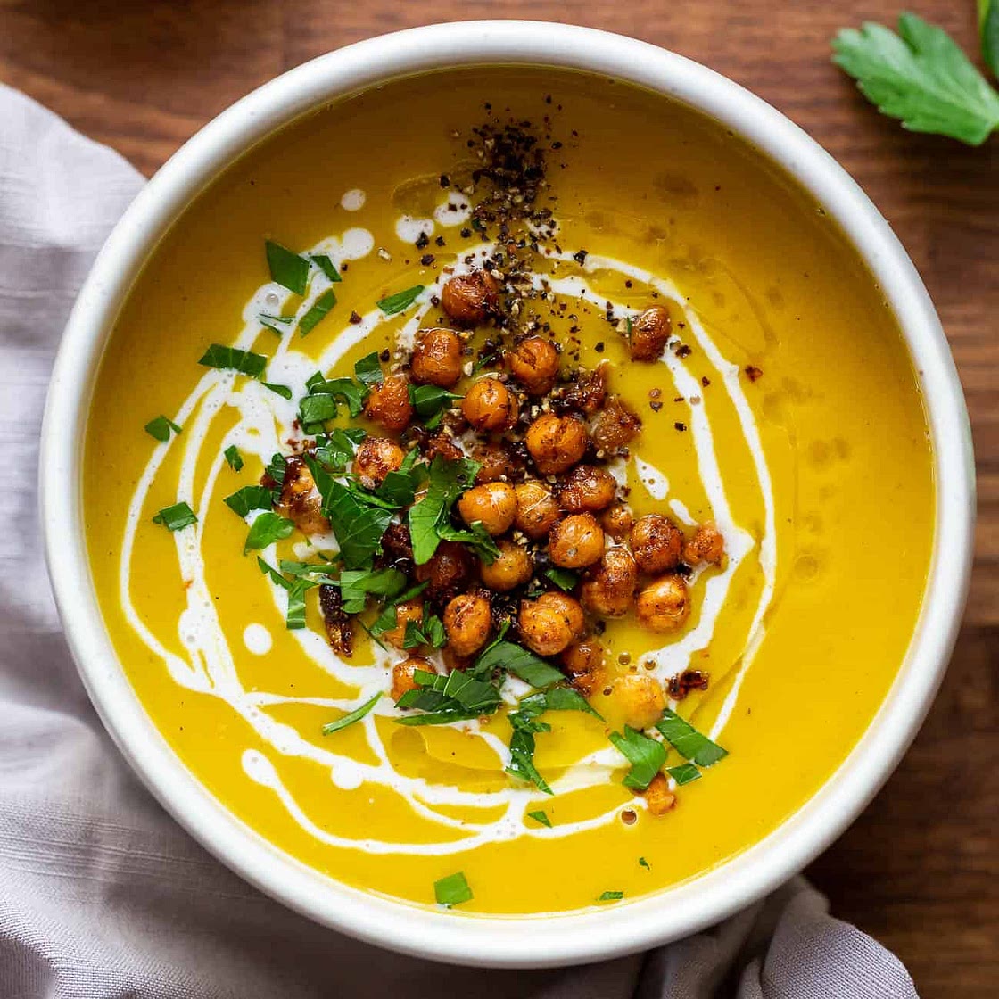 Chickpea Turmeric Soup