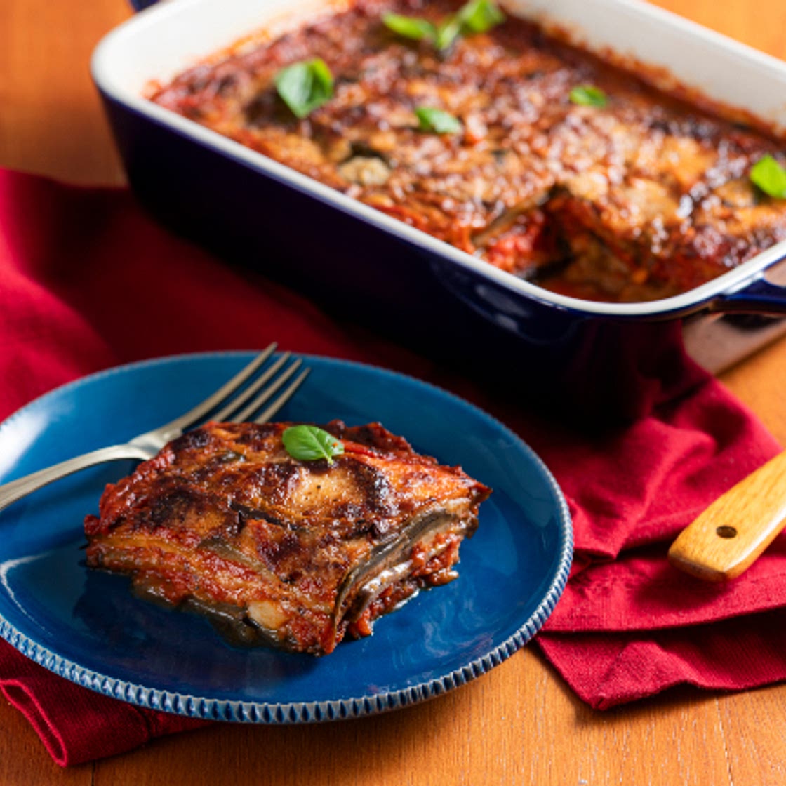 Parmigiana di melanzane grigliate