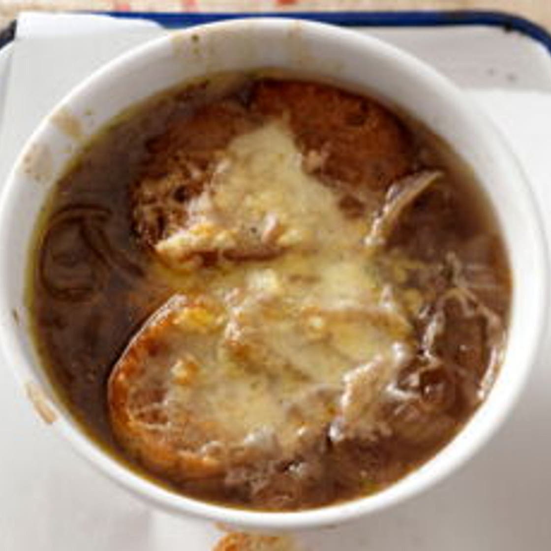 Soupe gratinée lyonnaise