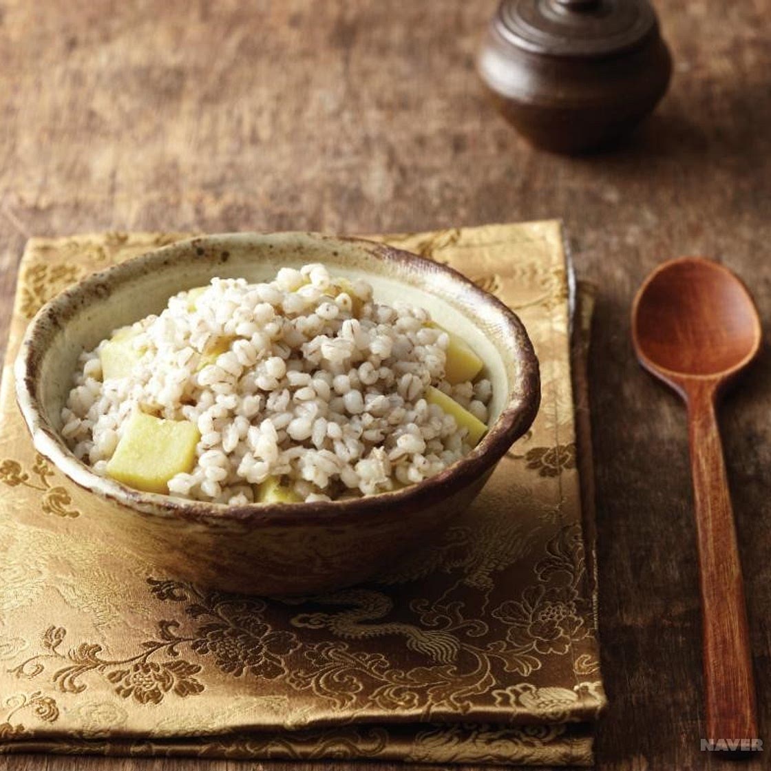 보리 고구마밥 만드는 법