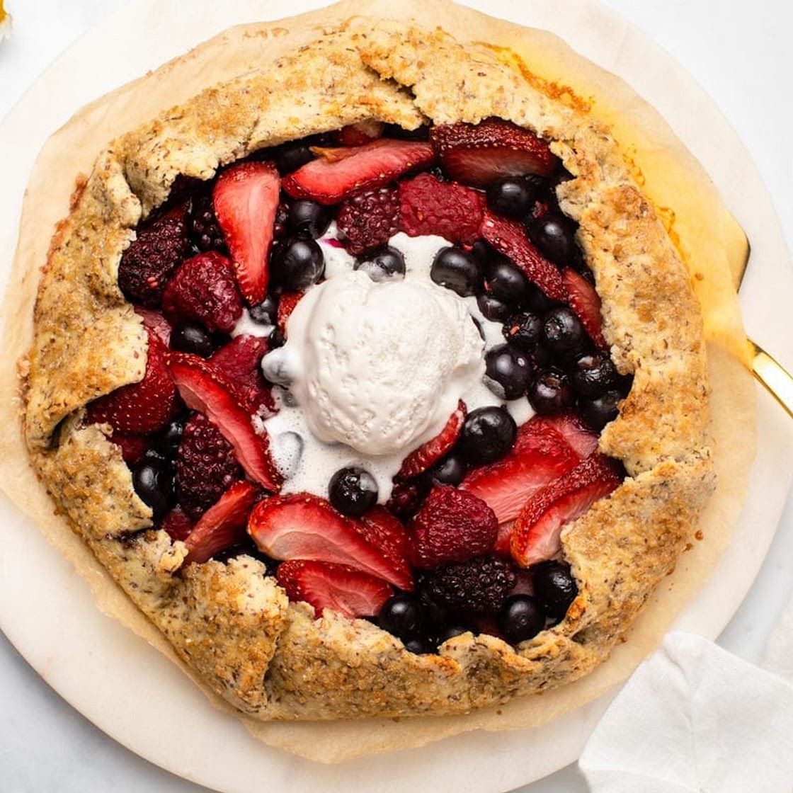 Vegan Berry Galette