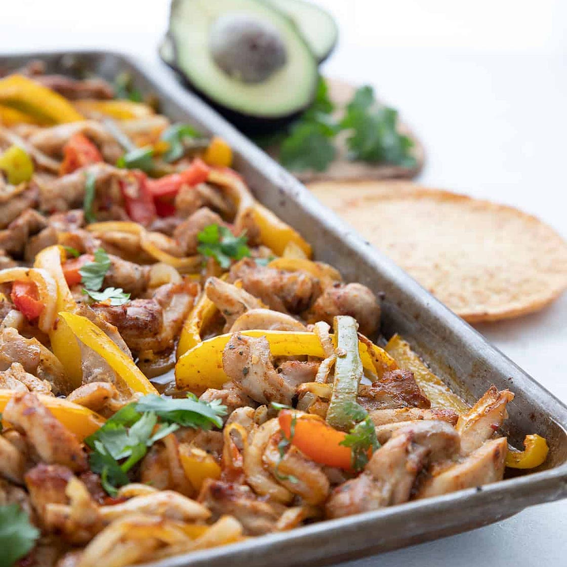Keto Chicken Fajitas