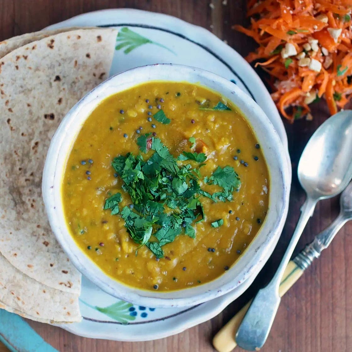 Khatti Meethi Dal / Sweet & Sour Lentil