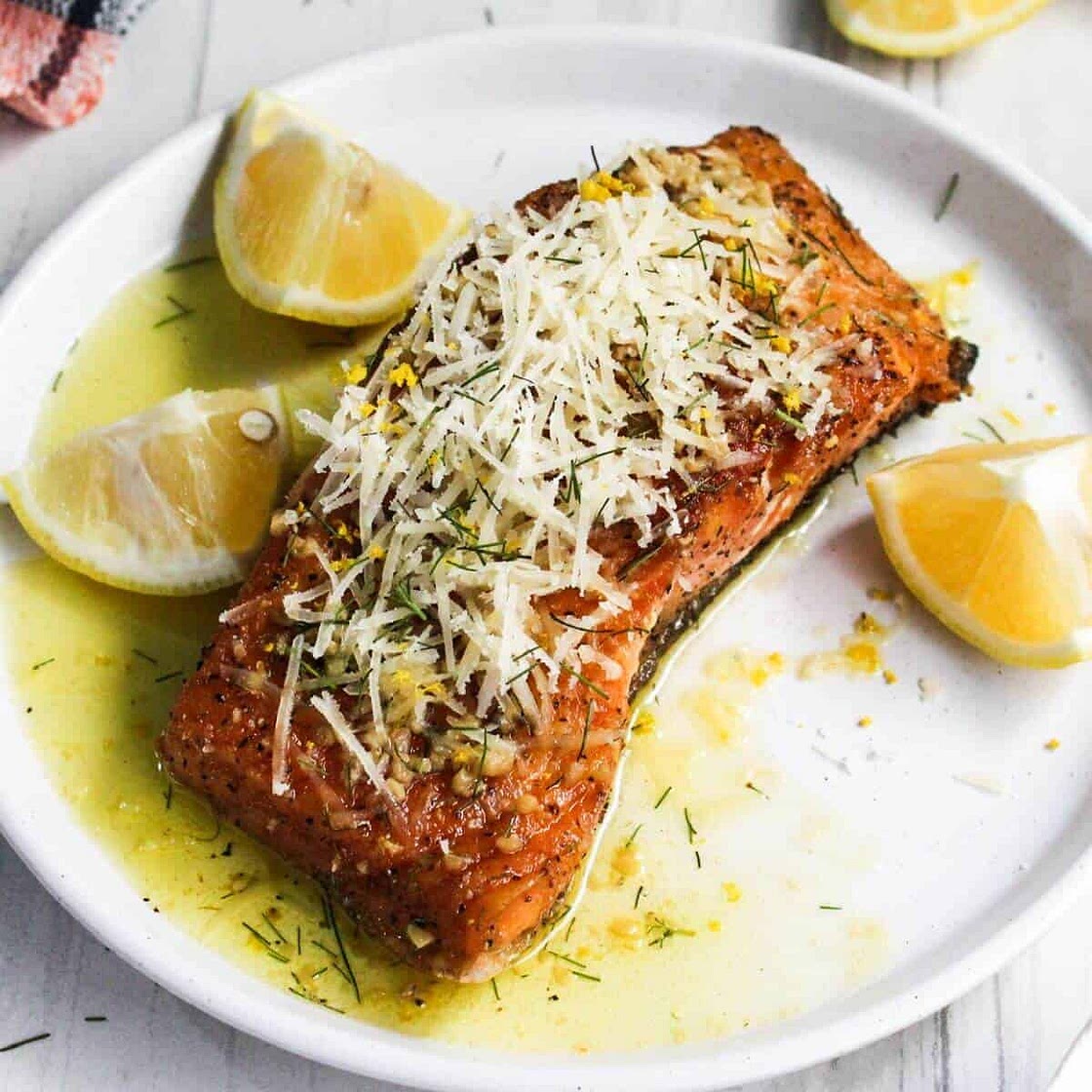 Lemon Butter Sauce Salmon
