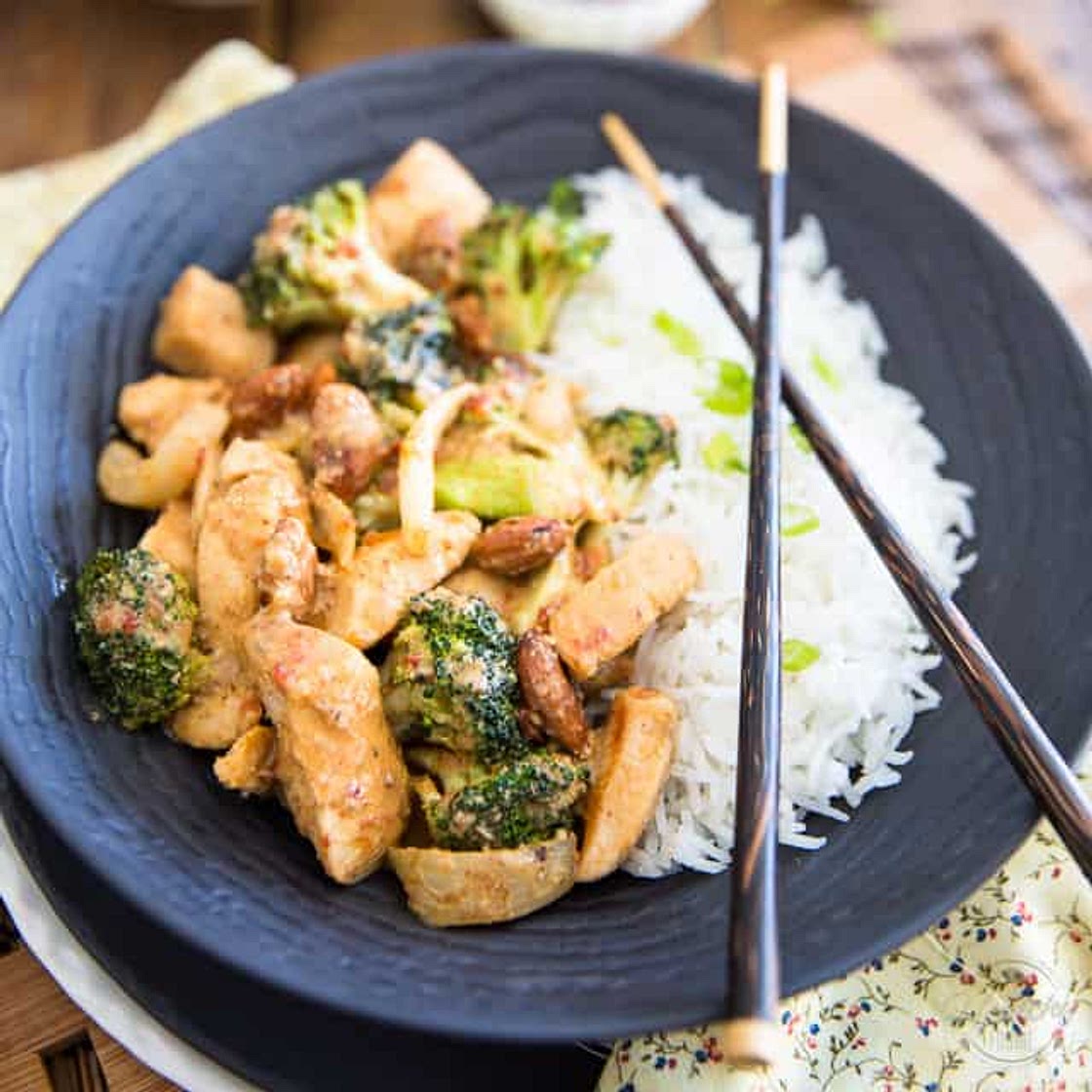 Broccoli Almond Chicken